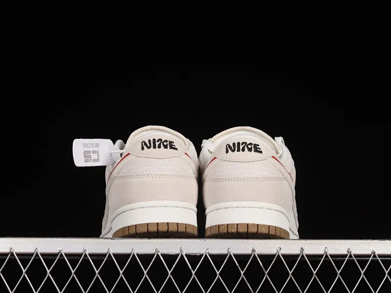 All categories Nk SB Dunk series Nk SB Dunk Low low-top sneakers Nk SB Dunk Low "85" gray red double hook SB low-top sports and leisure sneakers DO9457-100